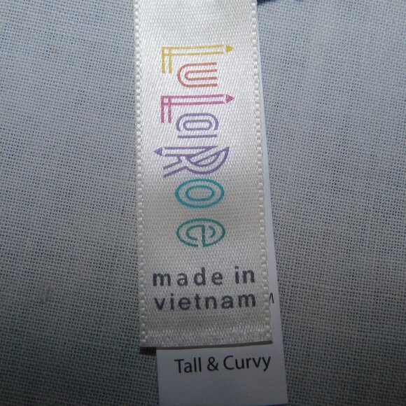 LuLaroe Multicolor Bold Geometric Triangle print Womens Leggings TC size 12 – 18 - Picture 5 of 9